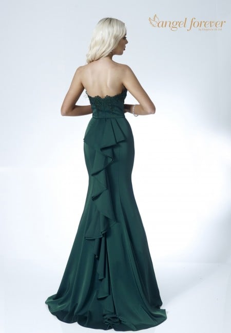 Angel Forever Green Sweetheart Neckline Prom Dress / Evening Dress with Waterfall Back